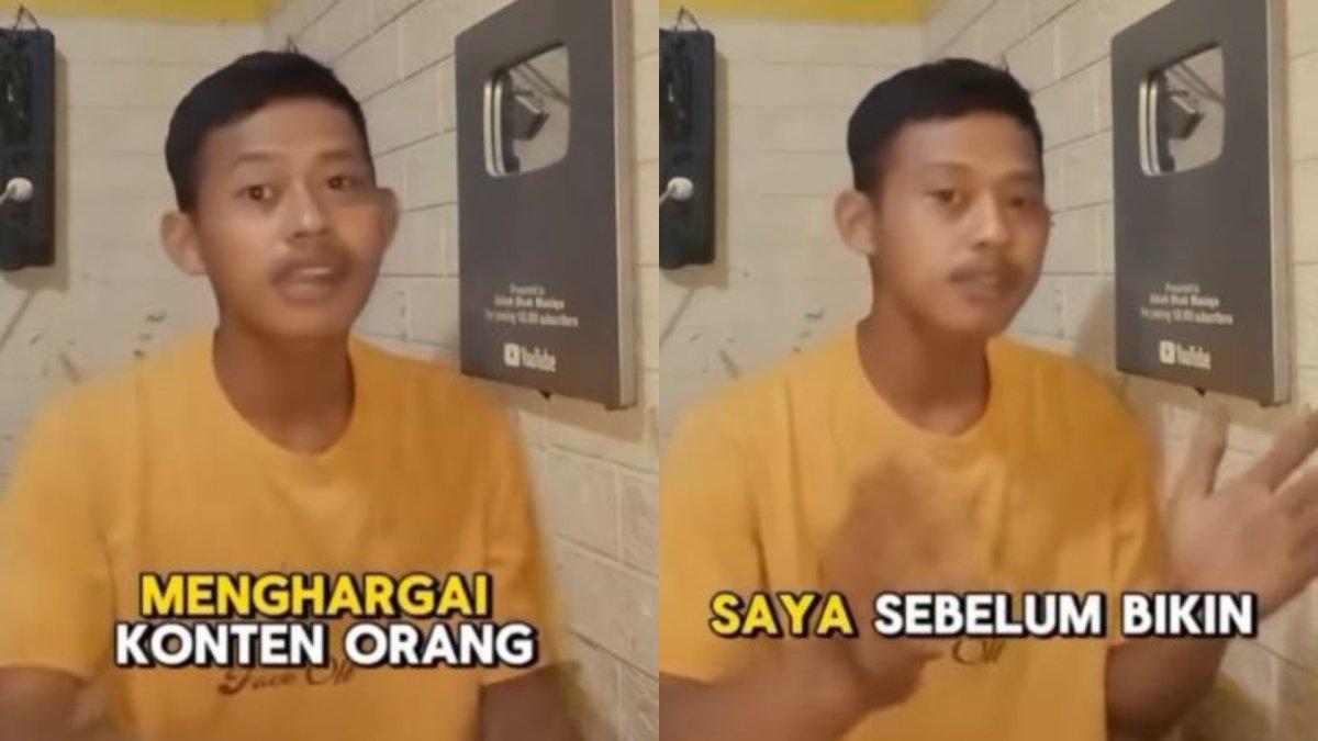 Konten kreator beri klarifikasi.