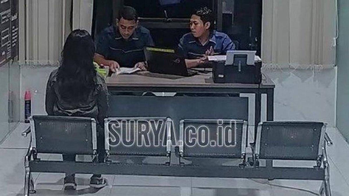Korban NR melaporkan kasusnya ke Ditreskrimsus Mapolda Jatim