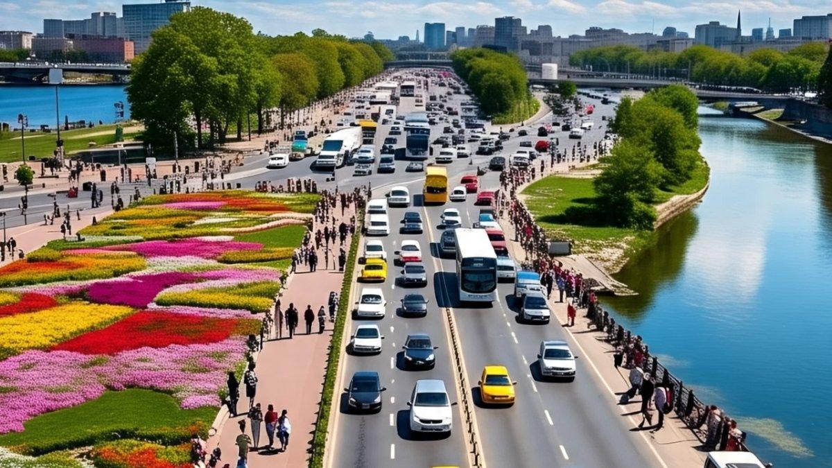 Kota Termacet - Ternyata bukan Jakarta atau bukan Bandung, inilah kota yang paling macet bahkan pernah menduduki peringkat 41 dunia, diijuluki kota sejuta taman. (Ilustrasi)