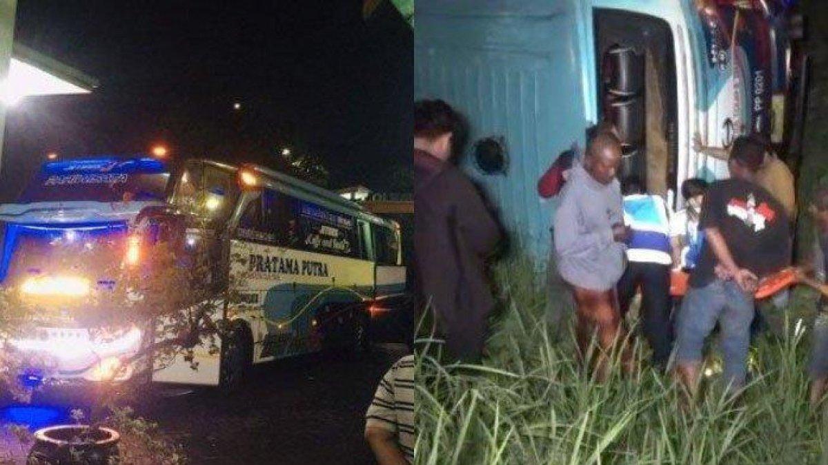 Kronologi Kecelakaan Bus Rombongan SMAN 1 Sidoarjo di Tol Solo Ngawi, Menabrak Truk, 2 Korban Tewas