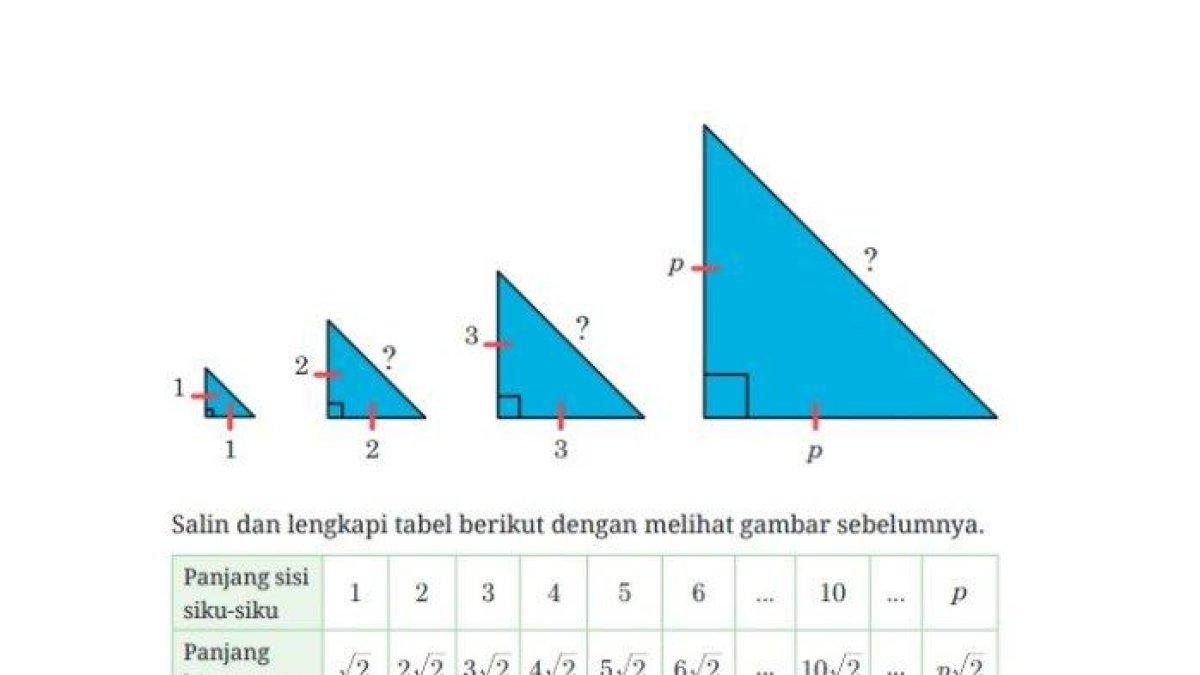 Kunci Jawaban Matematika Kelas 8 Halaman 78 Kurikulum Merdeka. (Kolase Tribunnews)