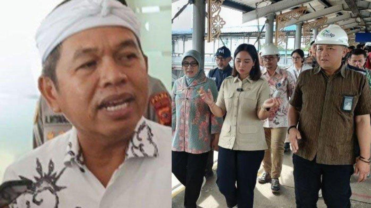 LARANGAN STUDY TOUR MELUAS - Wakil Menteri Pariwisata Nu Luh Puspa saat kunjungan ke Pelabuhan Merak, Banten pada Kamis (20/3/2025).Ni Luh merespons adanya larangan sekolah study tour yang dibuat sejumlah kepala daerah termasuk Banten dan Jawa Barat.