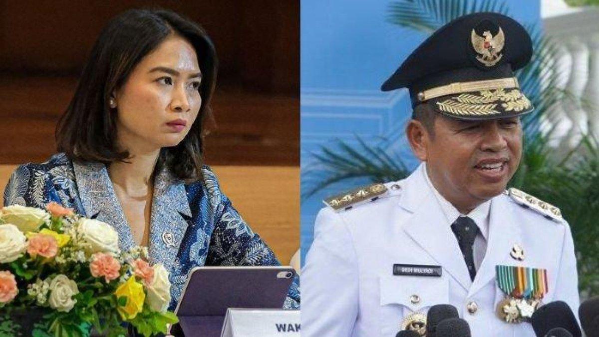 LARANGAN STUDY TOUR - Larangan study tour yang diinisiasi Gubernur Jawa Barat Dedi Mulyad (kanan) menuai polemik. Setelah diportes pihak tour dan travel, Kementerian Pariwisata pun turun tangan.