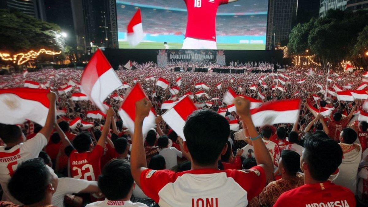 LOKASI NONTON BARENG atau nobar Timnas Indonesia vs China dalam lanjutan Kualifikasi Piala Dunia 2026 di Aceh dan Makassar.