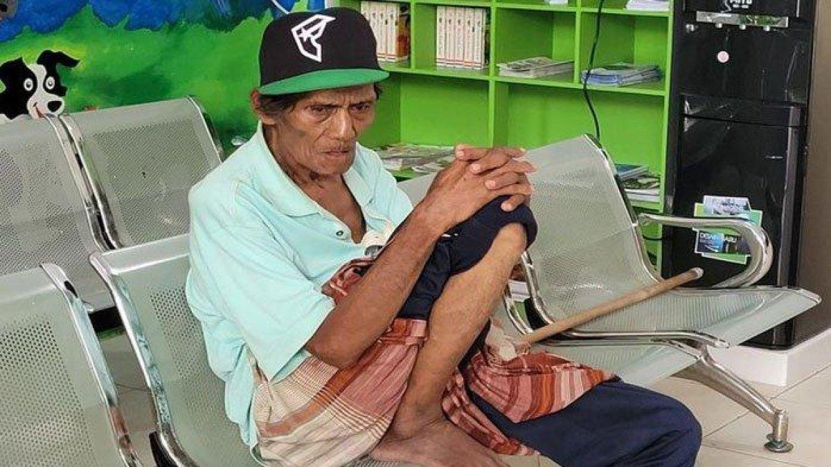 La Hasim, kakek terlantar yang anggap Polsek Nunukan rumahnya a