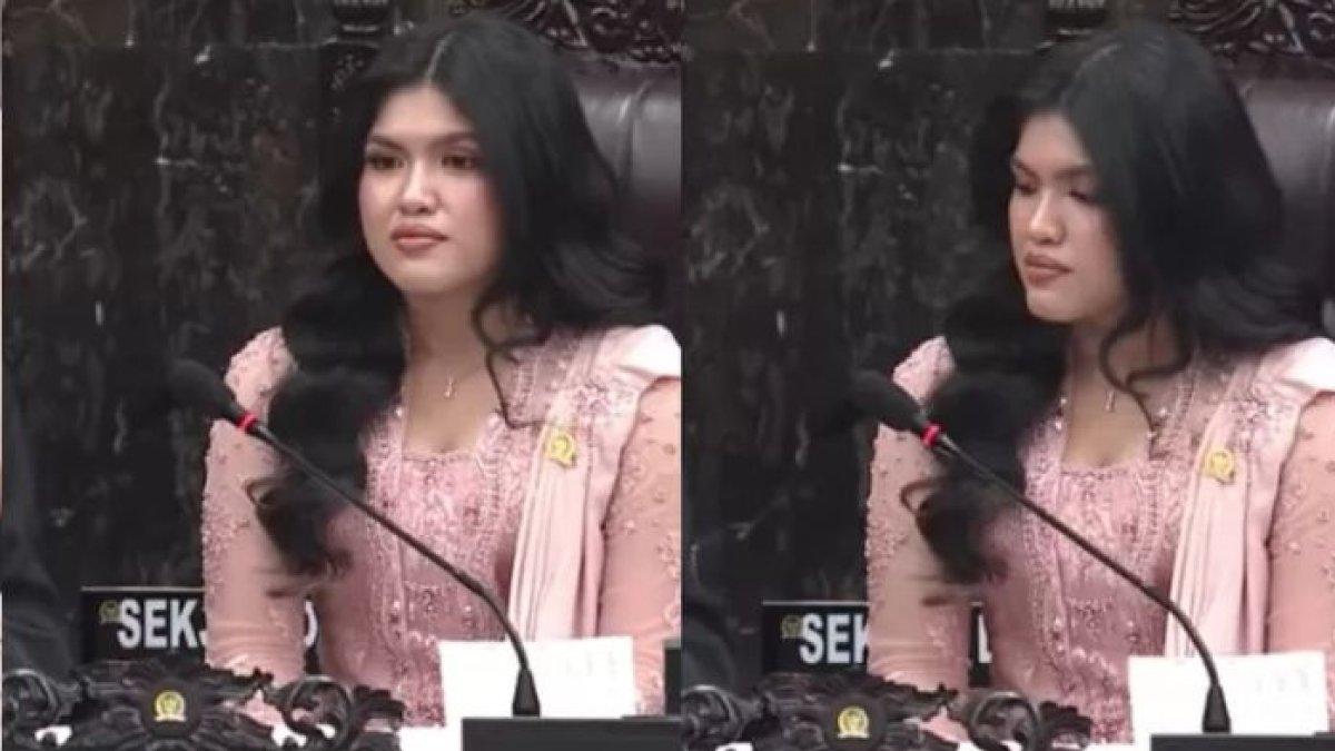 Larasati Moriska Anggota DPD RI Termuda yang Baru Saja Dilantik, Usia Masih 22 Tahun