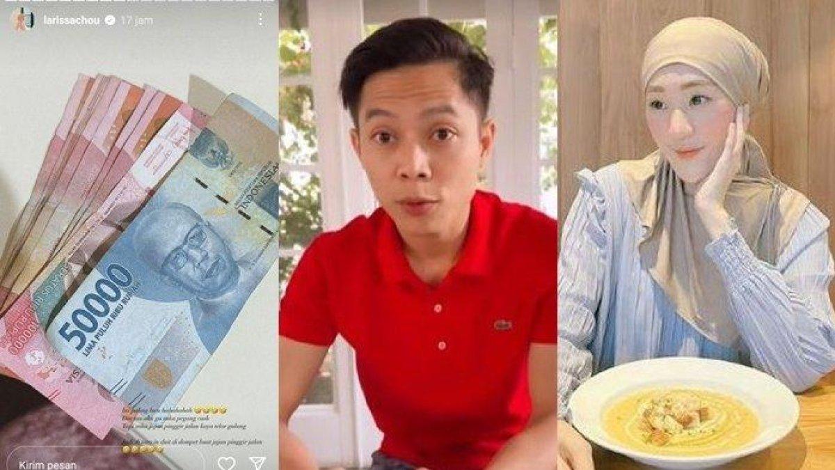 Larissa Chou pamer uang jajan dari Ikram Rosadi