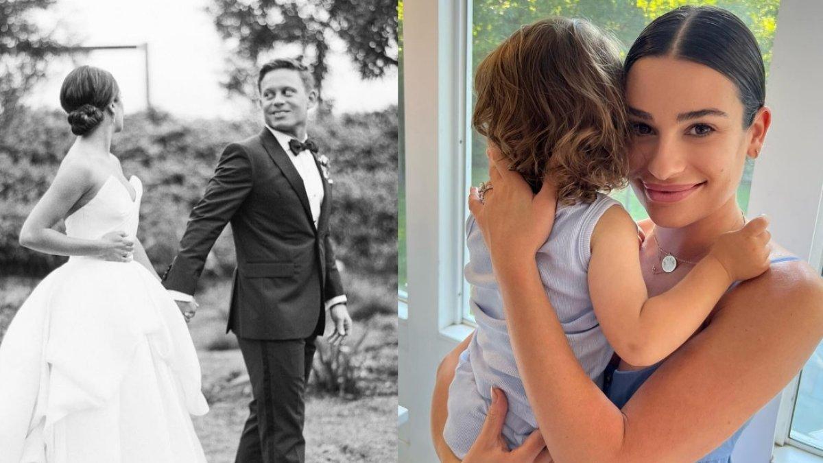 Lea Michele kini sudah berbahagia bersama keluarga barunya