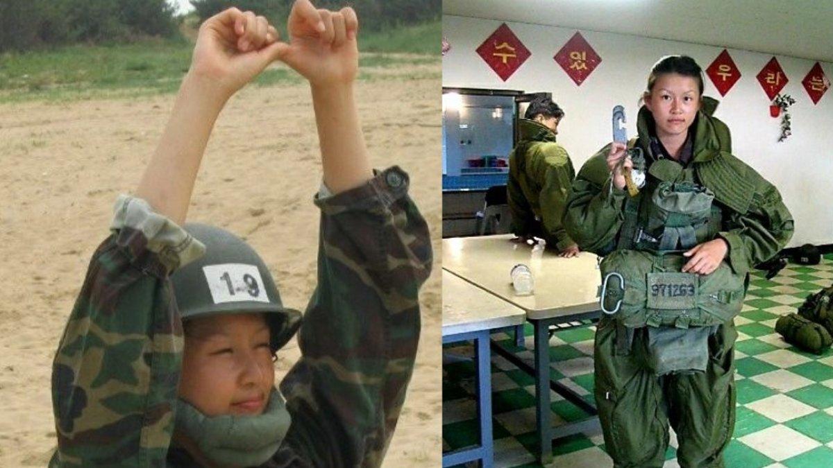 Lee Su Ryeon menjalani latihan fisik