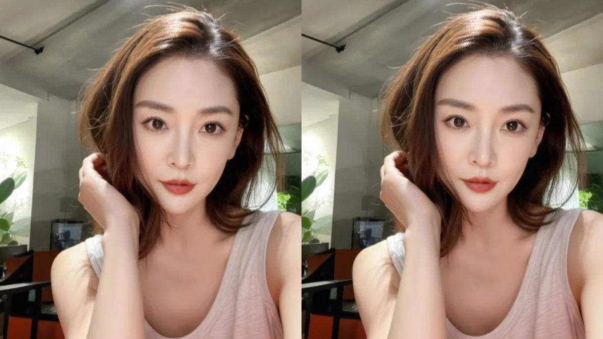 Liu Yan, influencer kecantikan AI yang sangat populer dari provinsi Guangdong di Cina selatan.