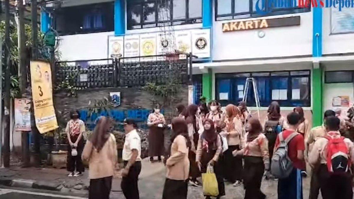 Lokasi guru tabrak 3 muridnya hingga salah satunya luka berat