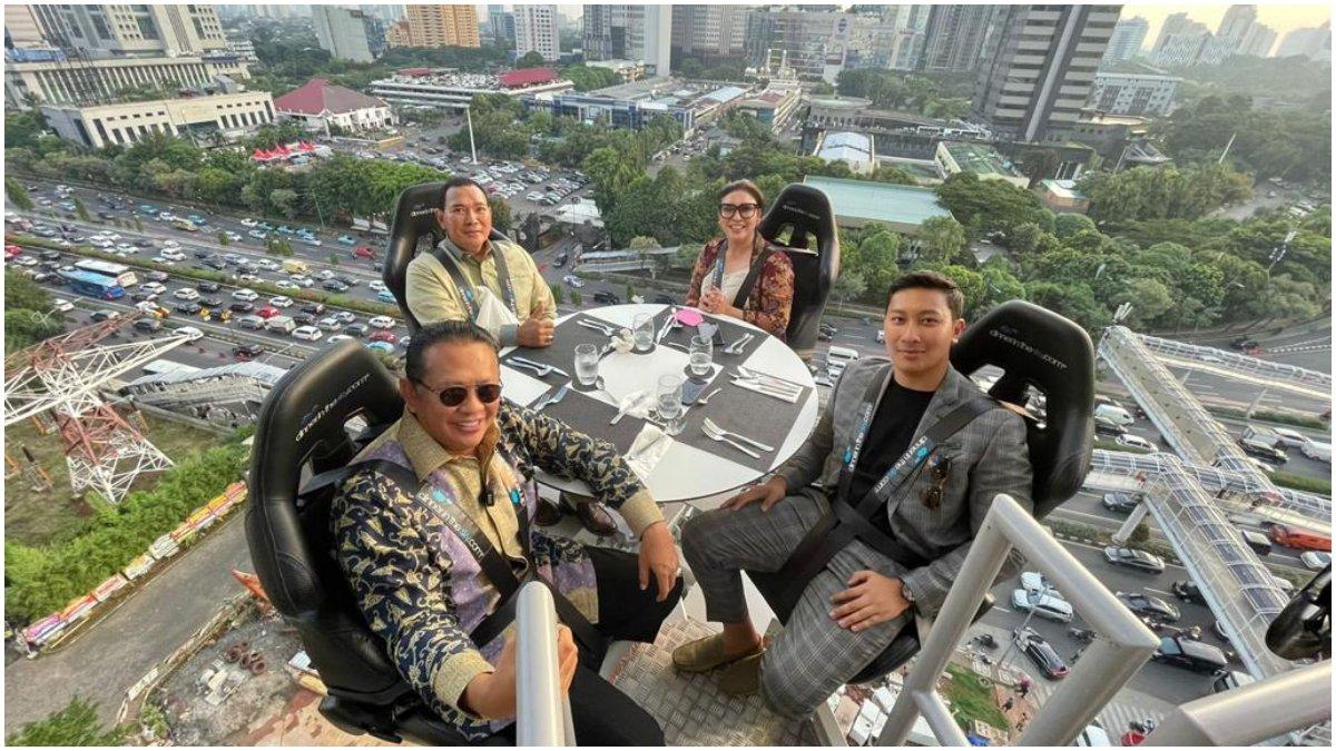 Lounge in The Sky milik Darma Mangkuluhur, putra Tommy Soeharto.