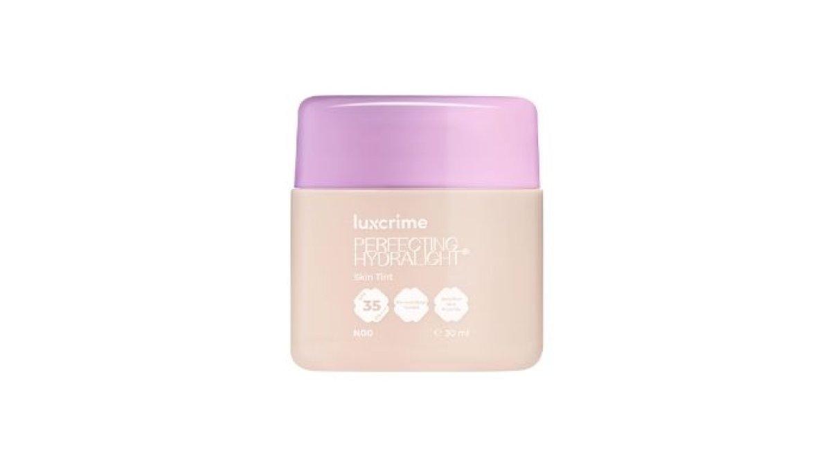 SKIN TINT LOKAL - Foto prouduk Luxcrime Perfecting Hydralight Skin Tint, diolah dari sociolla.com, Kamis (20/3/2025). Berikut rekomendasi skin tint lokal untuk look 'Make up Habis Mandi' waktu lebaran.