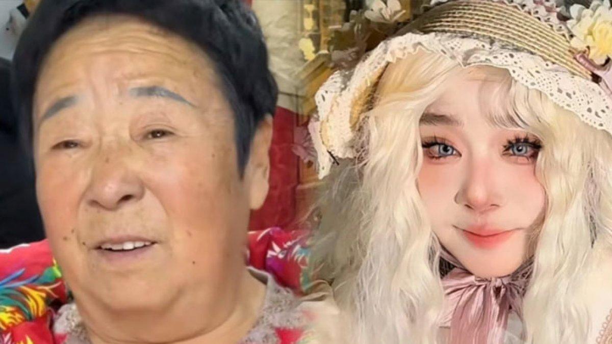 MUA skill dewa ubah wajah nenek di Tiongkok jadi putri bangsawan Eropa