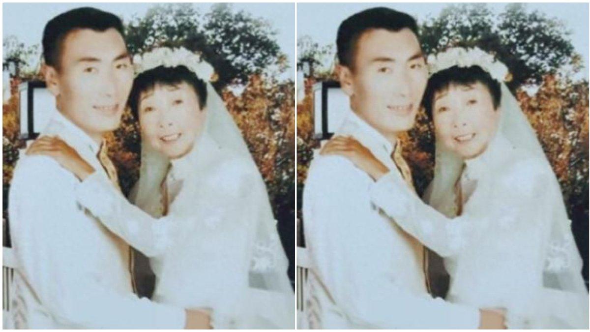 Ma Ngoc Cam dan suaminya Ly Ngoc Thanh saat mereka menikah