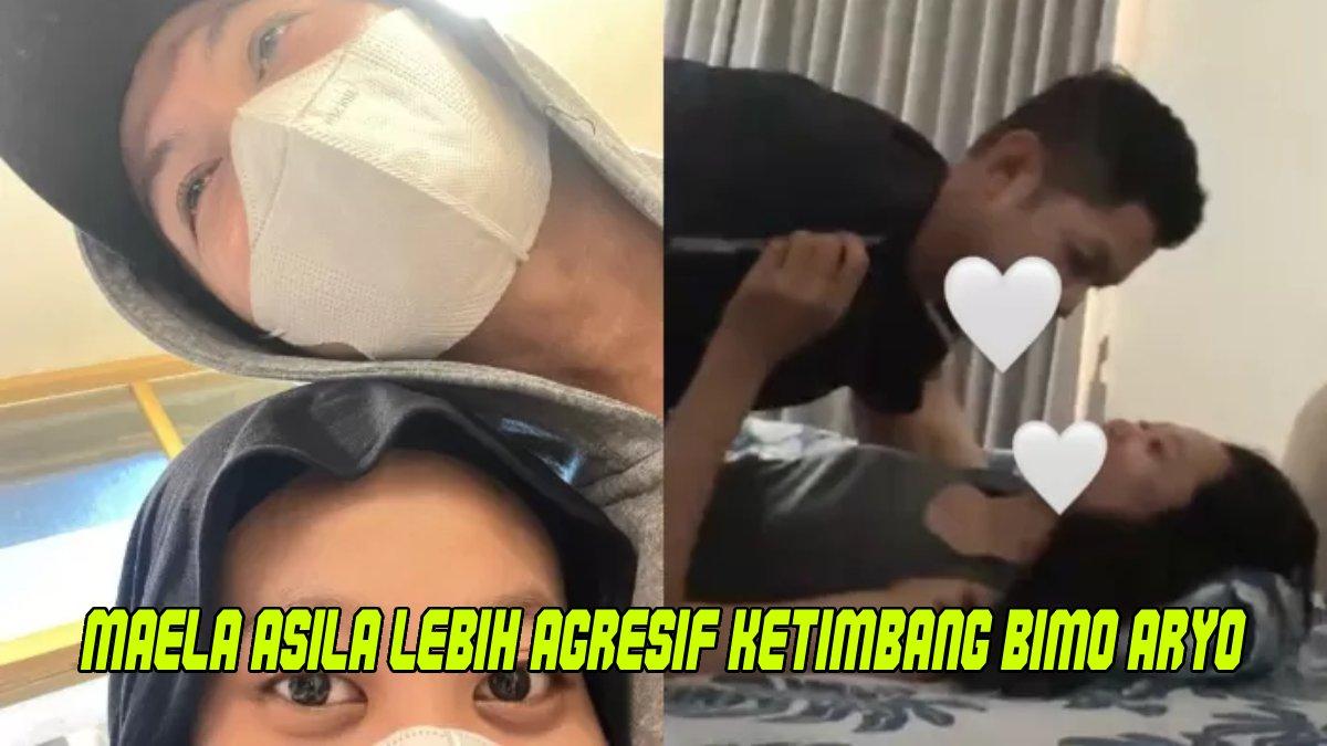 Maela Asila lebih agresif ketimbang Bimo Aryo saat di ranjang.