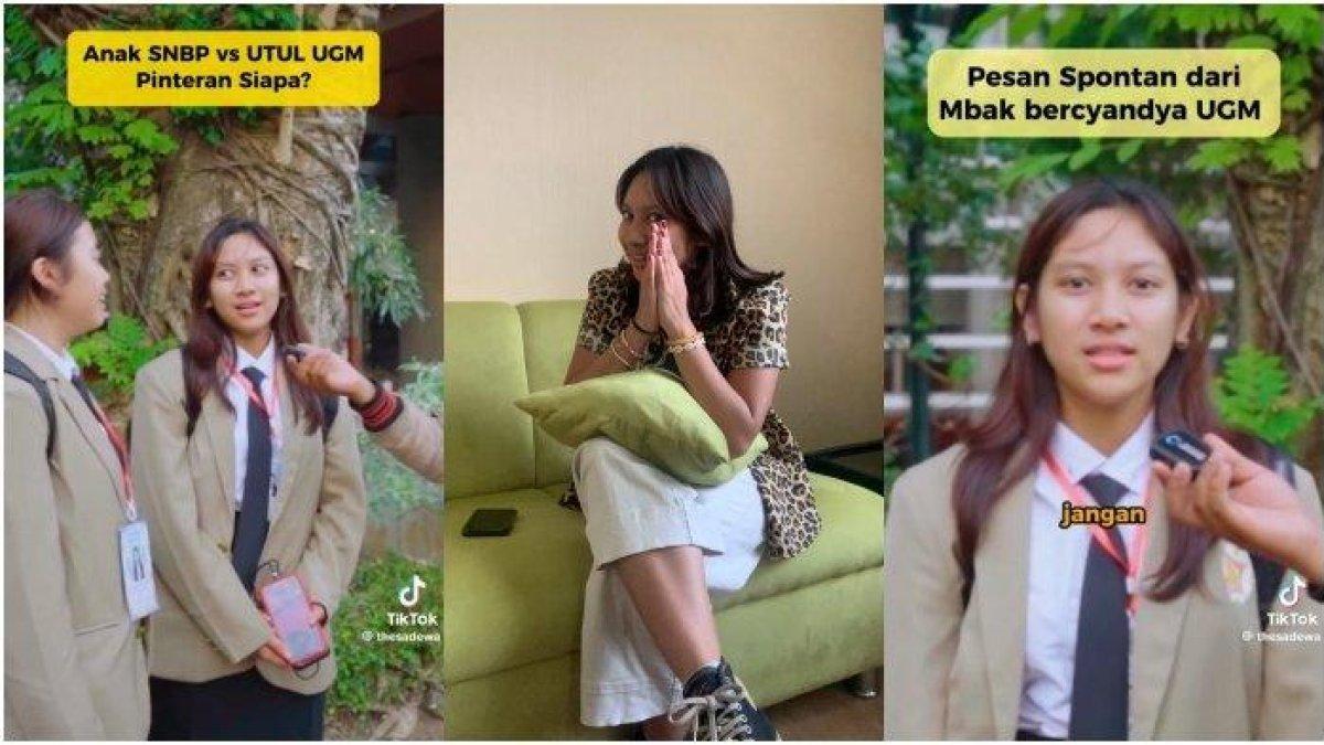 Mahasiswi UGM Abigail Manurung terkenal usai ucap 'bercyandya'.