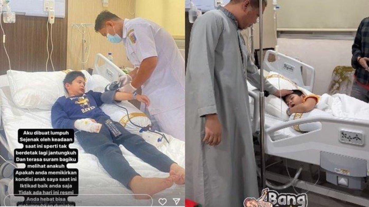 Mahesa Mawla Bumi anak Andika Kangen Band dirawat di RS buntut diintimidasi orangtua murid