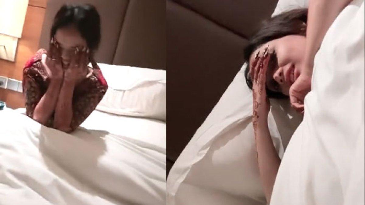 Malam Pertama Putri Isnari dan Abdul Azis, ternyata belum bisa tidur sekamar