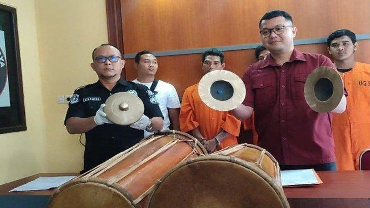Maling di Buleleng Bali curi gamelan upacara senilai Rp 45 juta
