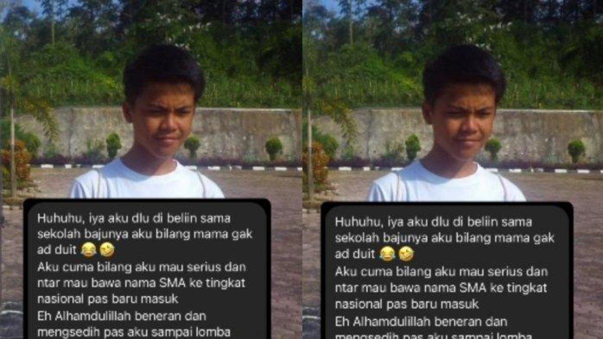 Kisah pria bernama Mancho, dulu waktu SMA dibelikan guru seragam karena orangtua tak mampu. Kini sukses kerja di bank ternama dunia. Lulusan ITB.