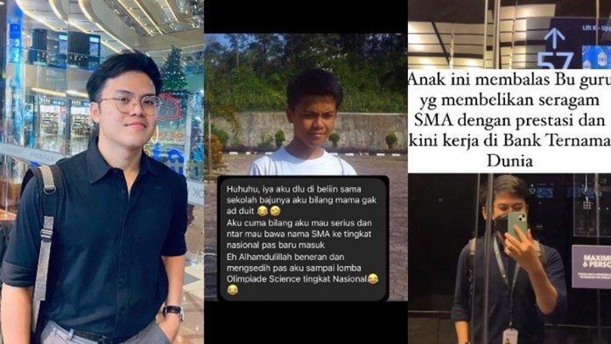 Mengenal sosok Mancho, pria asal Sumatera Barat lulusan ITB sukses bekerja di Bank ternama di dunia, berkat kebaikan guru dibelikan seragam sekolah