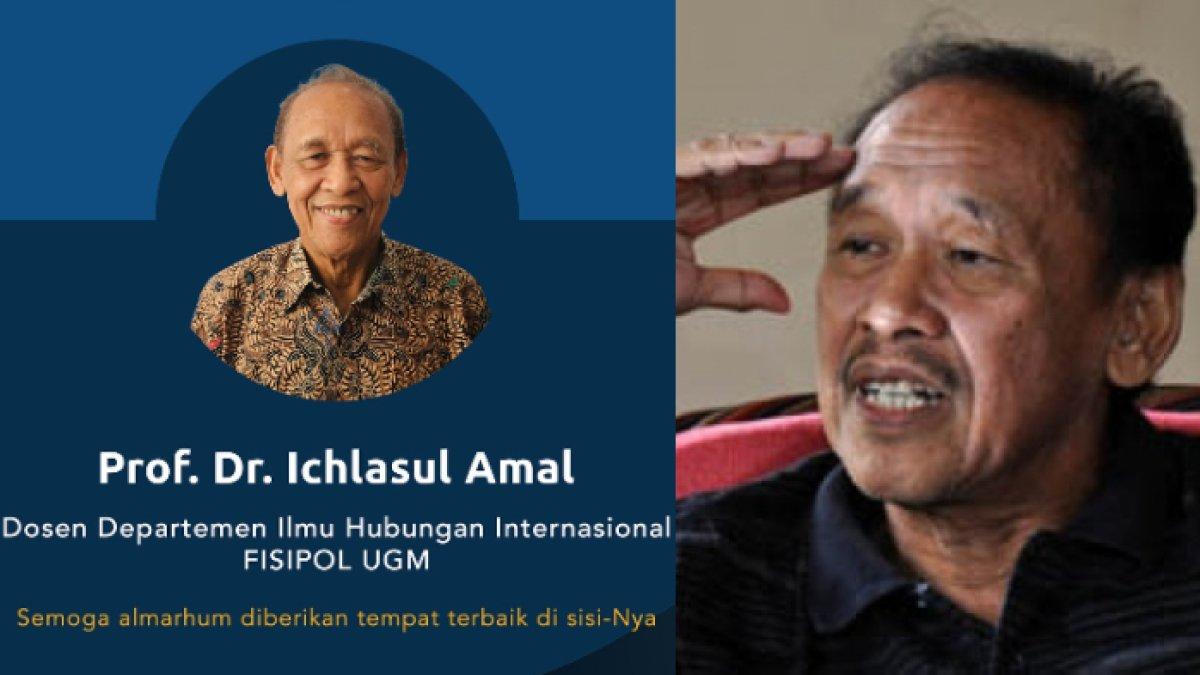Mantan Rektor UGM dan mantan Ketua Dewan Pers Prof. Ichlasul Amal meninggal dunia di RSPI Jakarta.