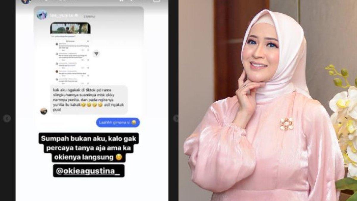 Mantan istri Daud Mini disangka jadi selingkuhan Gunawan Dwi Cahyo, begini reaksi Okie Agustina.