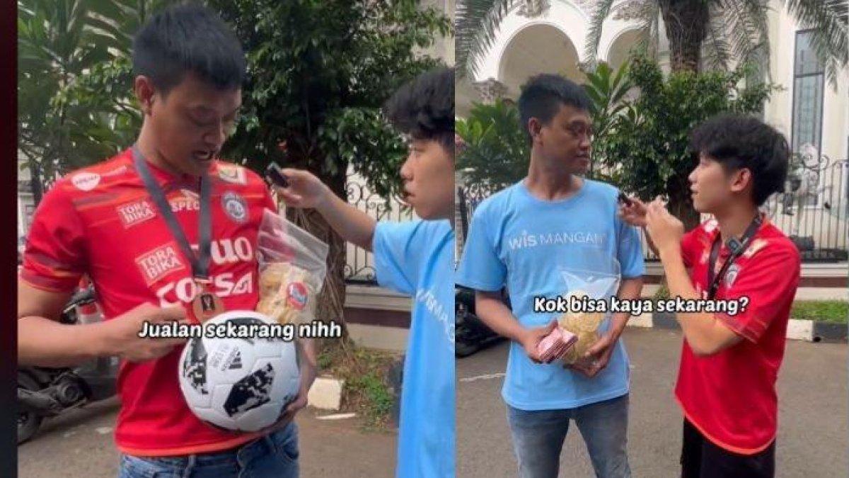 Mantan kiper Timnas Indonesia, Kurnia Meiga tengah mencuri perhatian publik. Mengaku ingin main bola lagi.