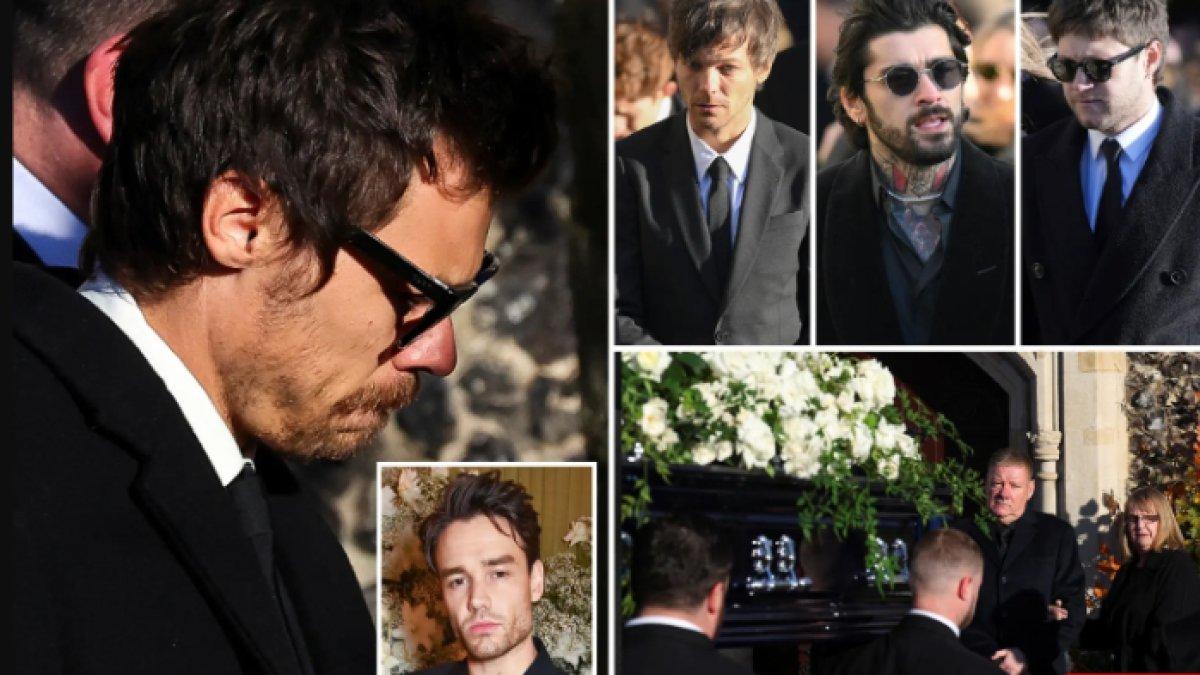 Mantan personel One Direction di pemakaman Liam Payne