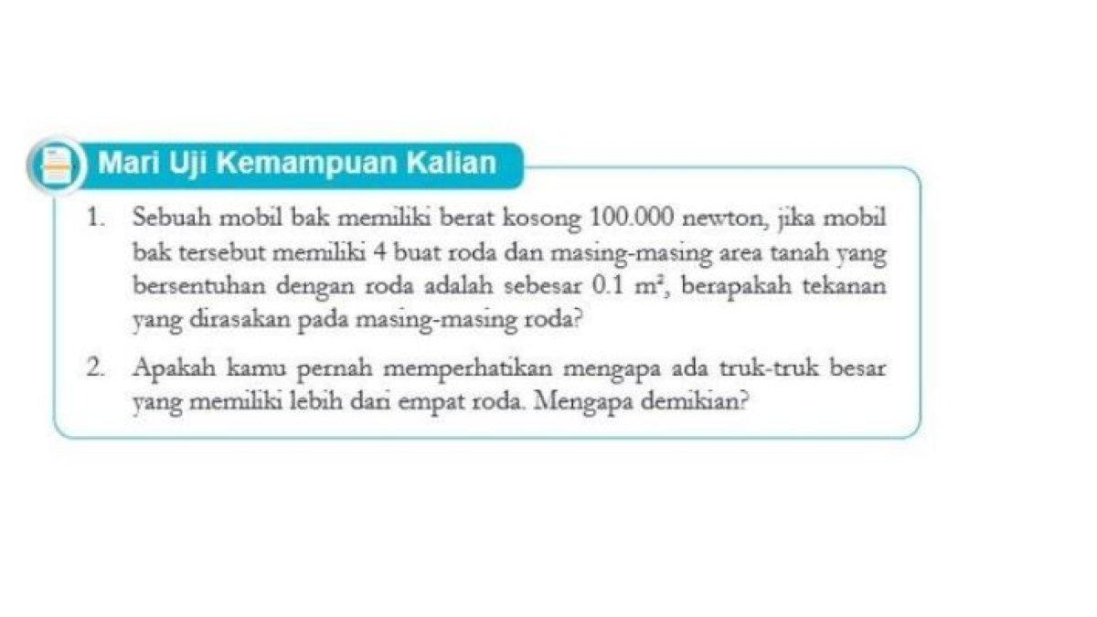 Mari Uji Kemampuan Kalian