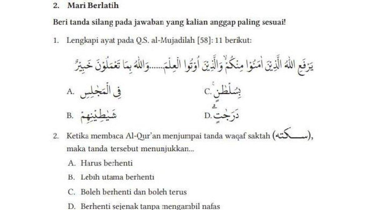 Mari simak kunci jawaban soal PAI Kelas 9 SMP, Jelaskan kaitan antara pentingnya menuntut ilmu dan meraih cita-cita!
