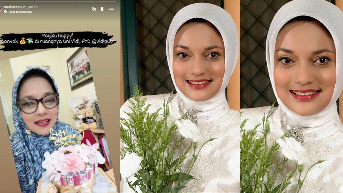 Marissa Haque masih sempat buat unggahan story sebelum meninggal