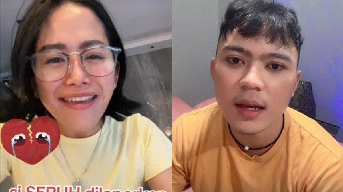 Masalah review warung Nyak Kopsah kian memanas, Aa Juju (kanan) sebut Farida Nurhan (kiri) adu domba.