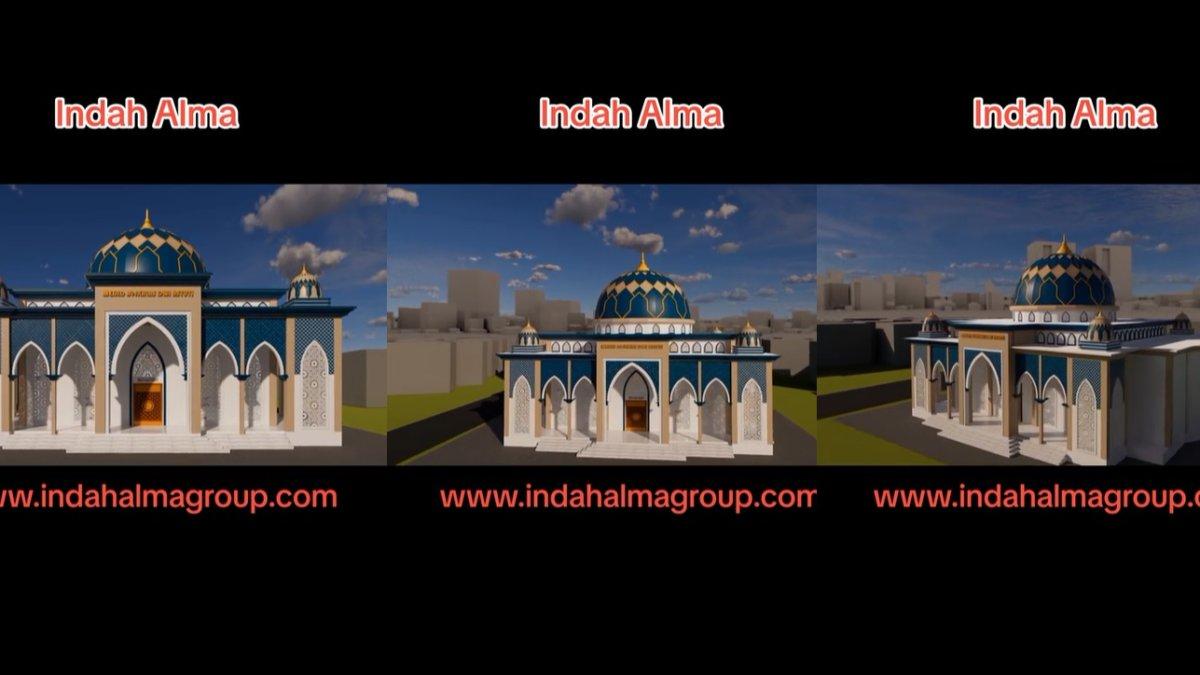 Masjid Al Ikhlas Dwi Astuti yang dibangun Haldy Sabri di Aceh