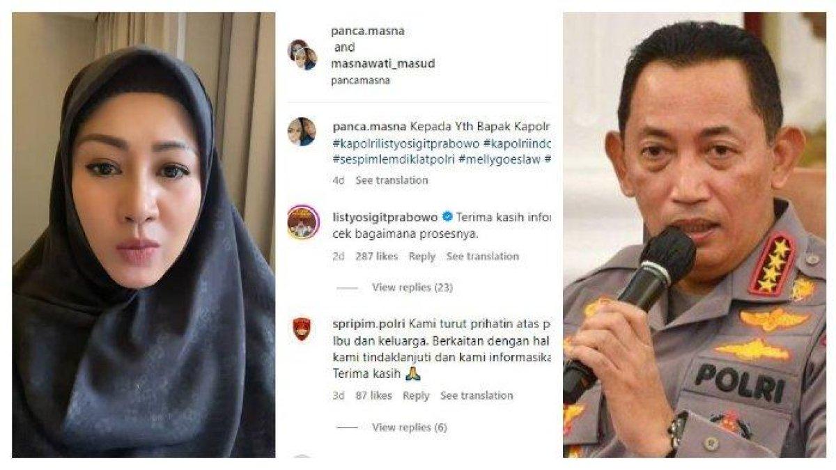 Masnawatiu ngadu ke Kapolri soal perselingkuhan Enjang Hasan