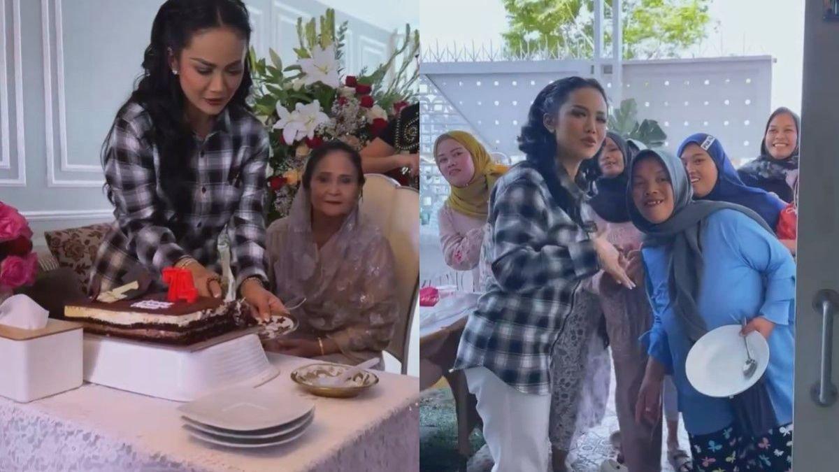 Masyarakat sekitar juga turut ikut perayaan
