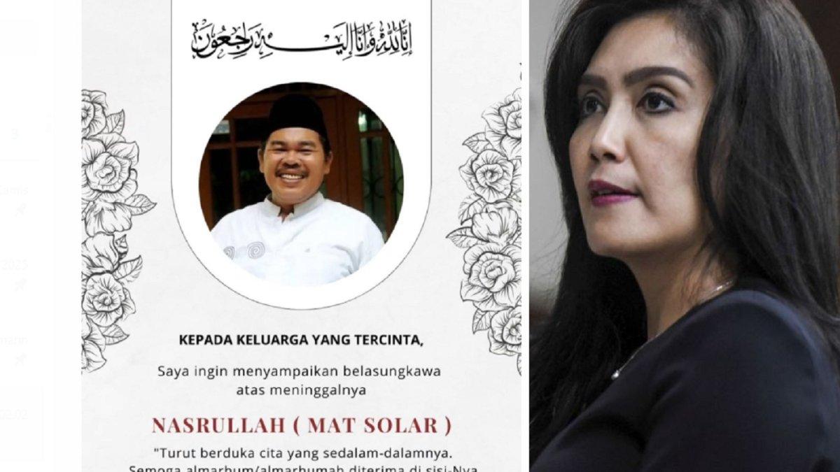 MAT SOLAR MENINGGAL - Innalillahi! Pecah tangis Rieke Diah Pitaloka alias Oneng mendengar Nasrullah, pemeran Mat Solar di Sinetron Bajaj Bajuri meninggal dunia: Maafkan aku Bang !