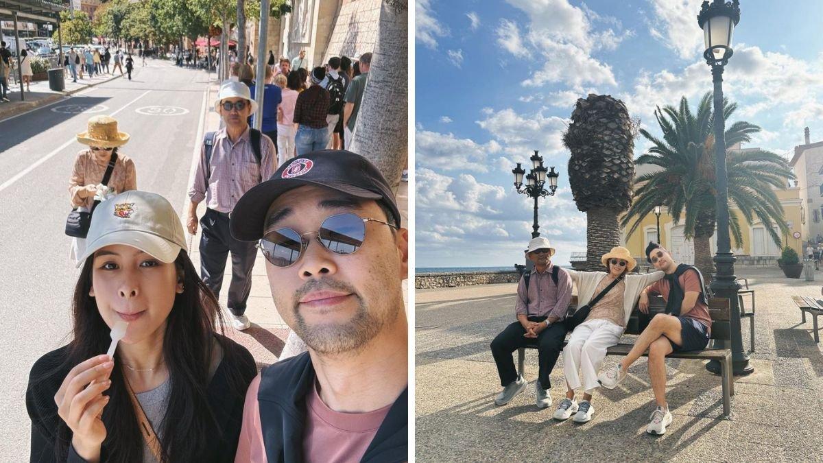 Maudy mengunjungi Barcelona