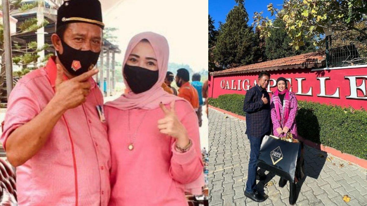 Maulida Oktapia bersama Haji Alwi Ruslan