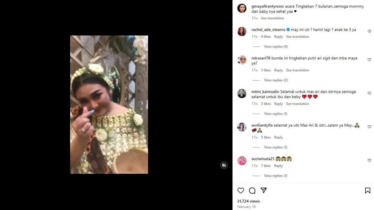 Maya Firanti Noor unggah doa untuk Suci Winata, istri baru Ari Sigit