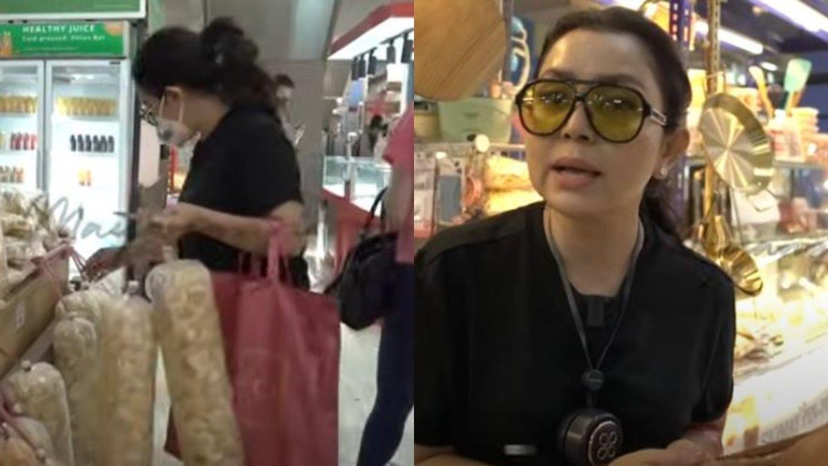 Cuma Belanja ke Pasar, Mayangsari Tetap Bergaya Modis, Penampilan Mantu Soeharto Serba Gucci