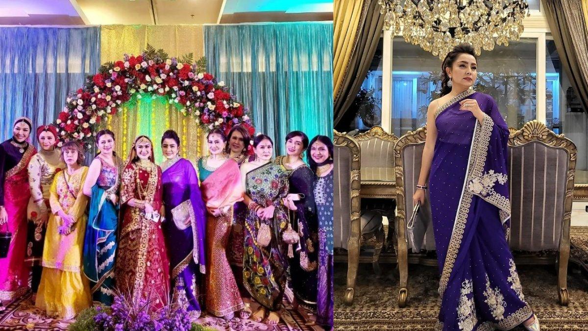 Mayangsari dan geng pakai baju India