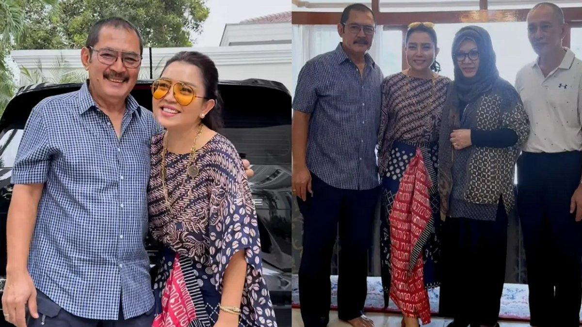 Mayangsari hadiri acara ultah Sigit kakak Bambang Trihatmodjo