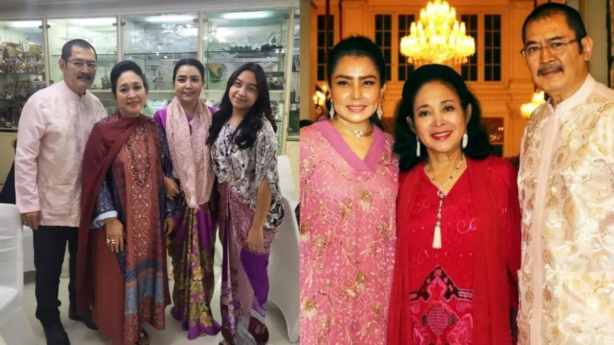 Mayangsari rayakan Lebaran bareng keluarga Cendana
