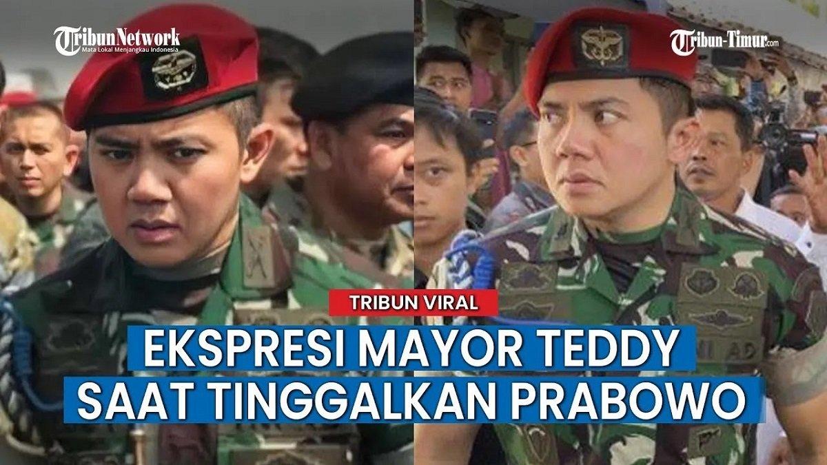 Mayor Teddy bakal tinggalkan Prabowo, dapat mutasi jabatan baru