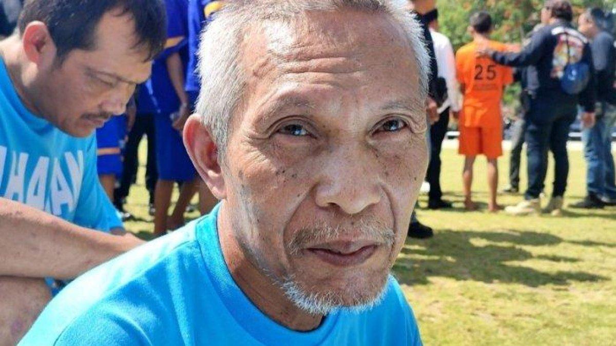 Mbah Agim (64) kakek sembilan cucu asal Pemalang nekat melakukan pencurian motor