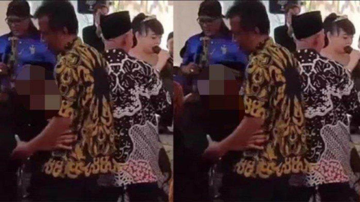 Mbah Guno kakek 70 tahun yang meninggal dunia saat asyik joget di Wonogiri, Jawa Tengah