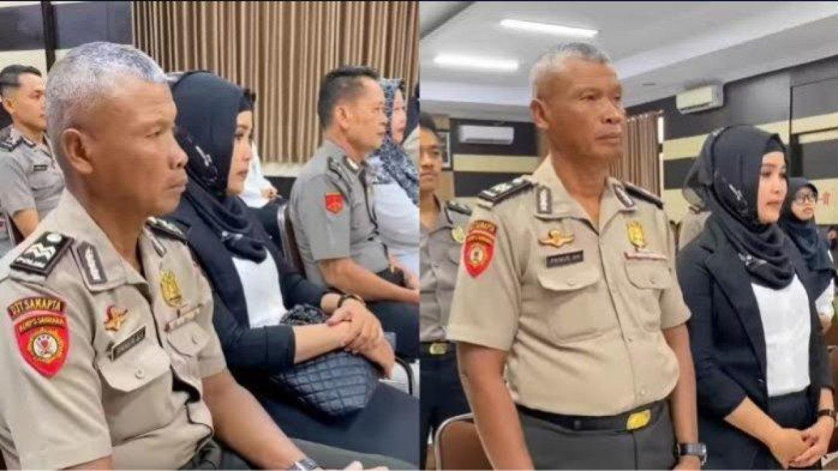 Mbah Panut merupakan polisi tertua yang mengikuti sidang nikah di Polres Bantul pada Rabu (20/9/2023).