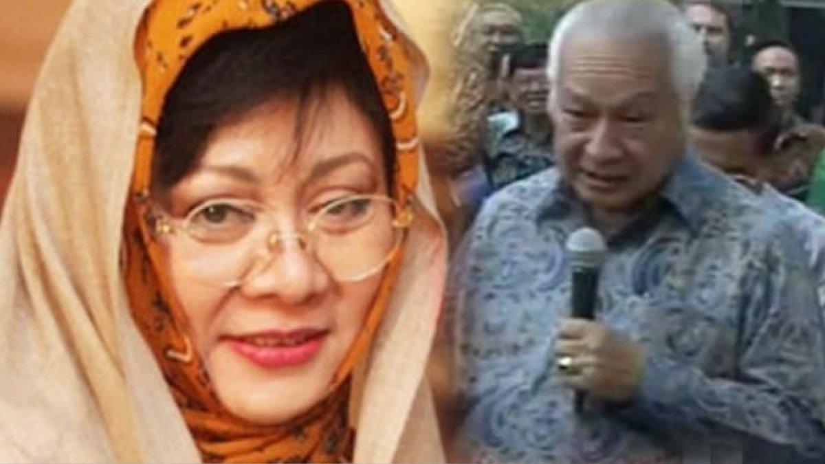 Mbak Tutut dan Pak Harto